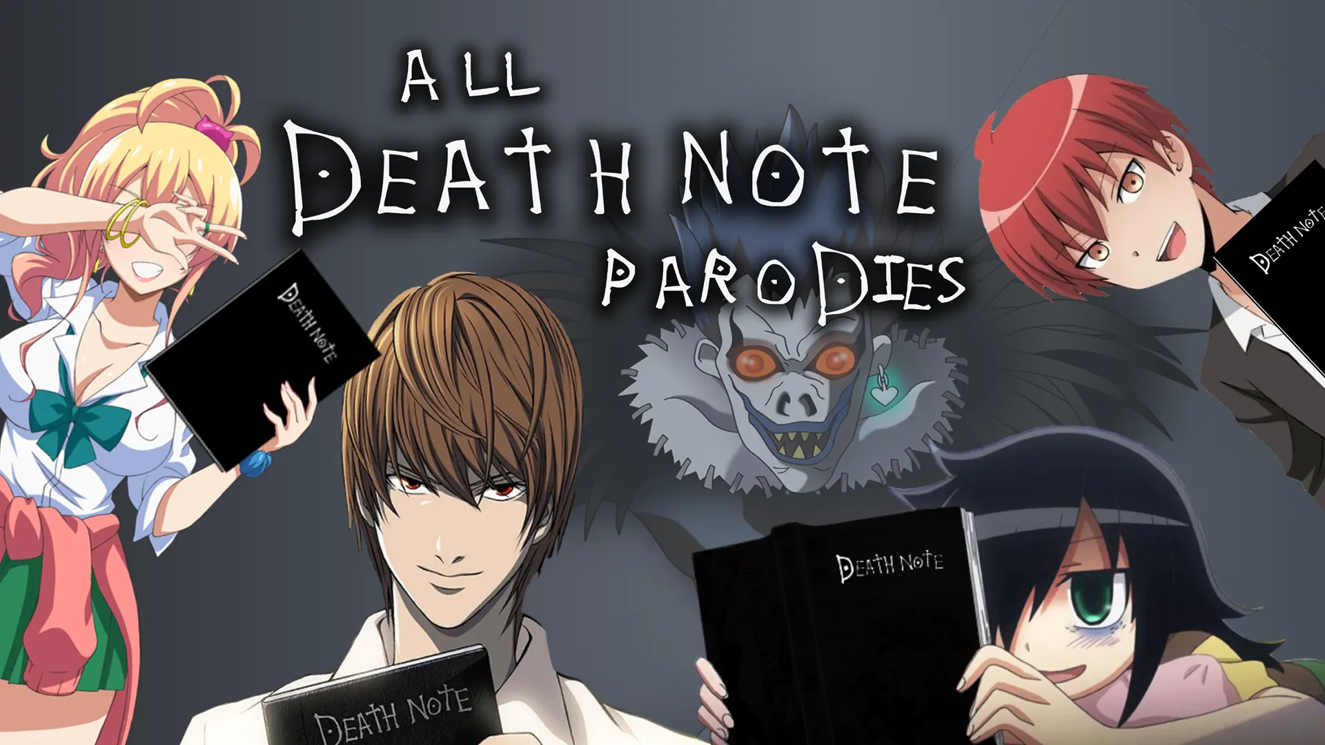 funny death note parodies references