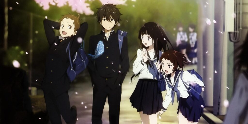 Picture Hyouka Anime Girls