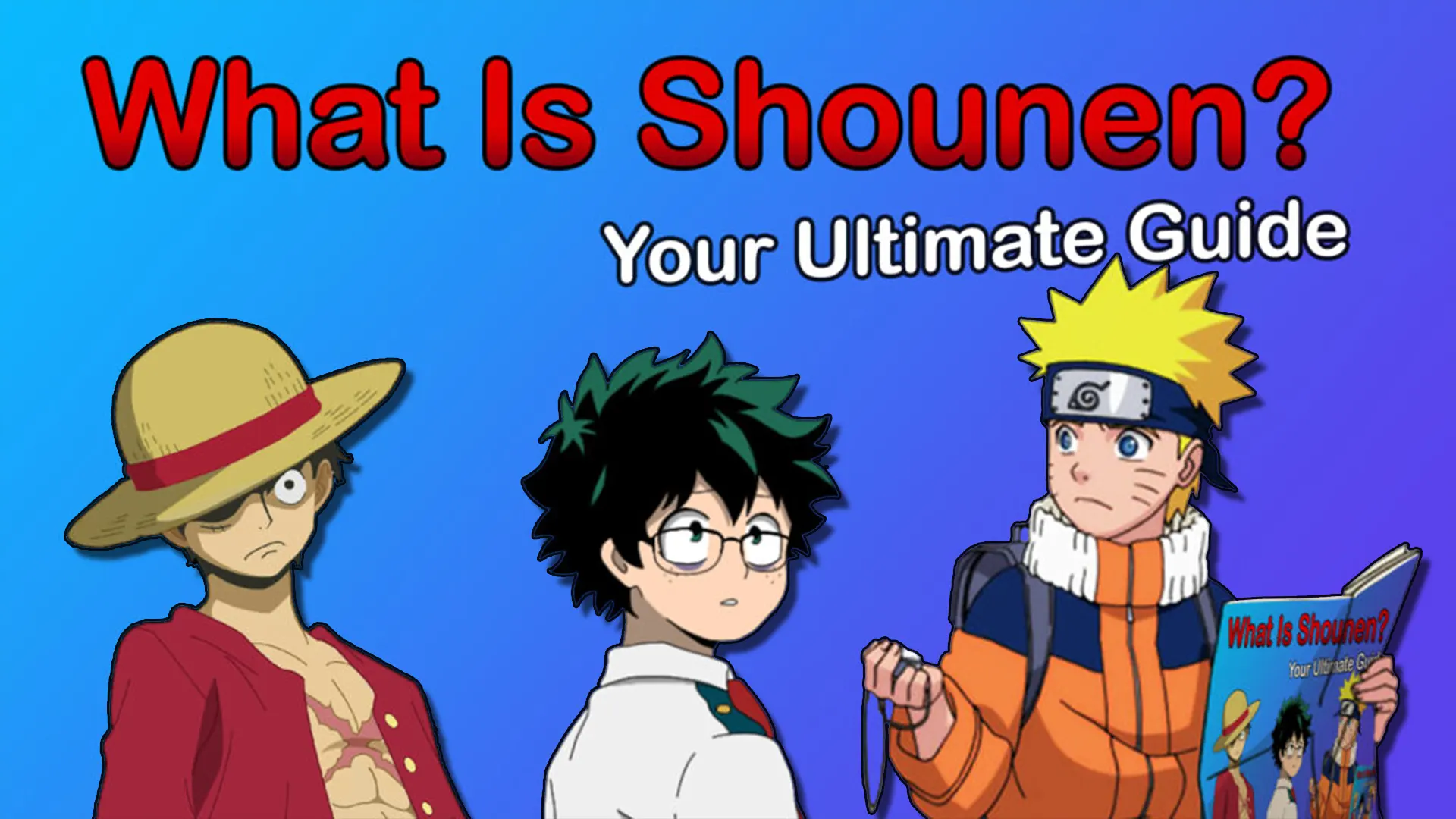 Shonen VS Seinen: Complete Difference (100% CLEAR) | AnimeTel